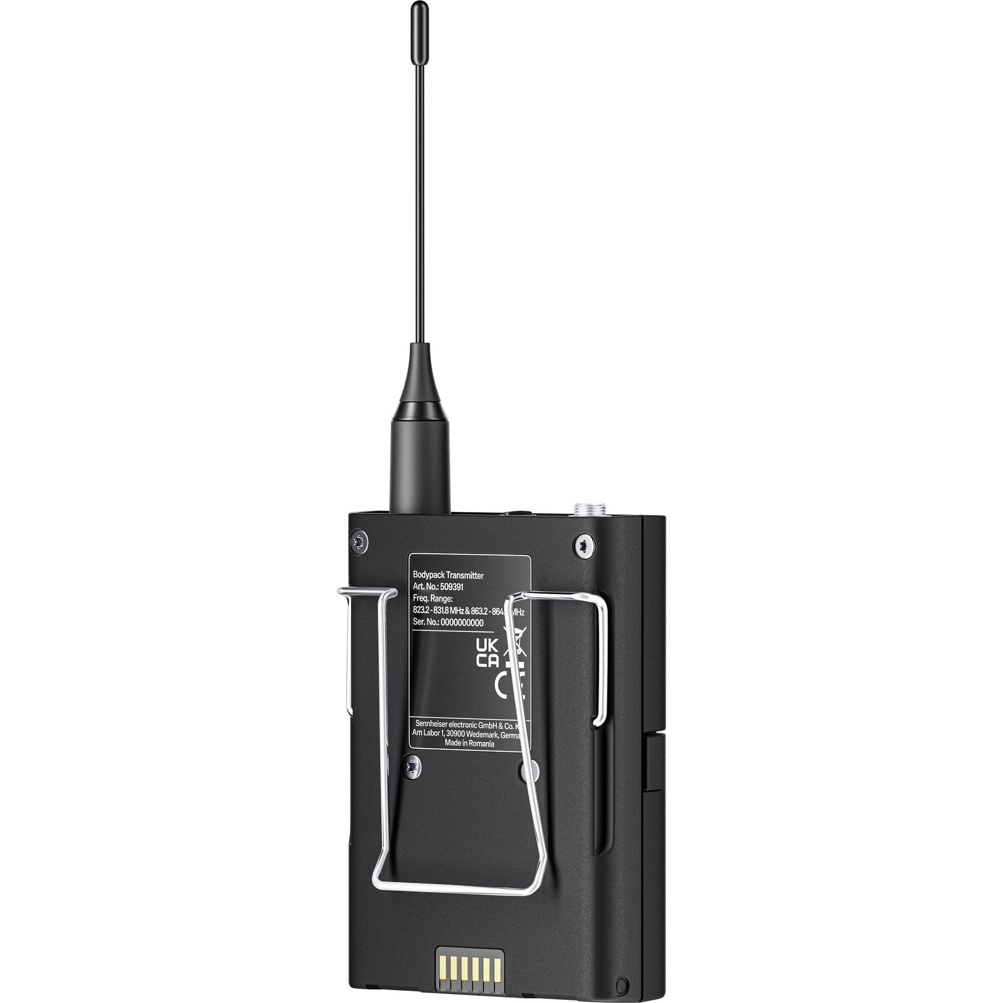 Sennheiser EW-DX MKE 2 SET Dual-Channel Wireless Lavalier Mic System (R1-9: 520-607 MHz)