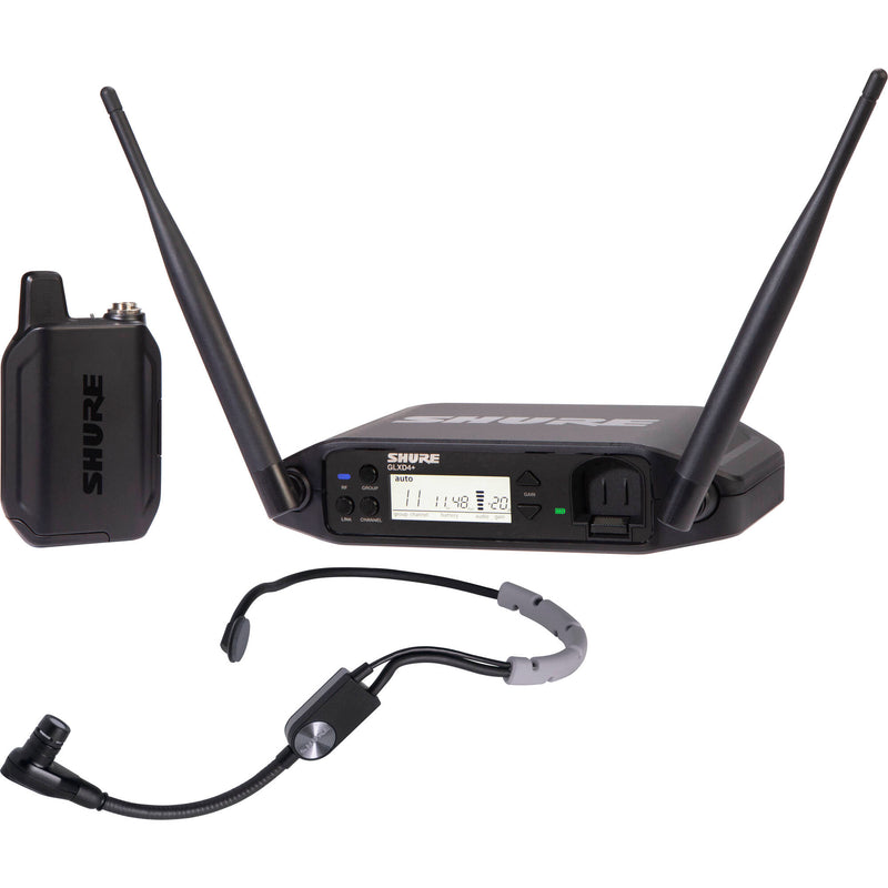 Shure GLXD14+ Dual-Band Wireless Performance Headset System (Z3: 2.4, 5.8 GHz)