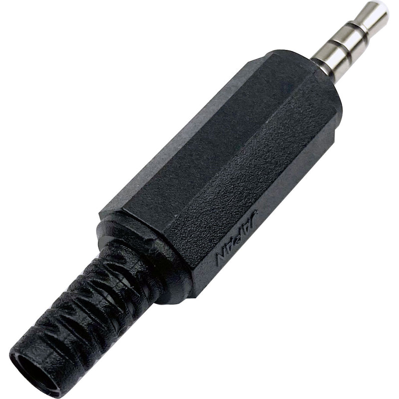Mouser Kobiconn 171-7435-EX In-Line 3.5mm (1/8") TRRS 4-Conductor Male Connector