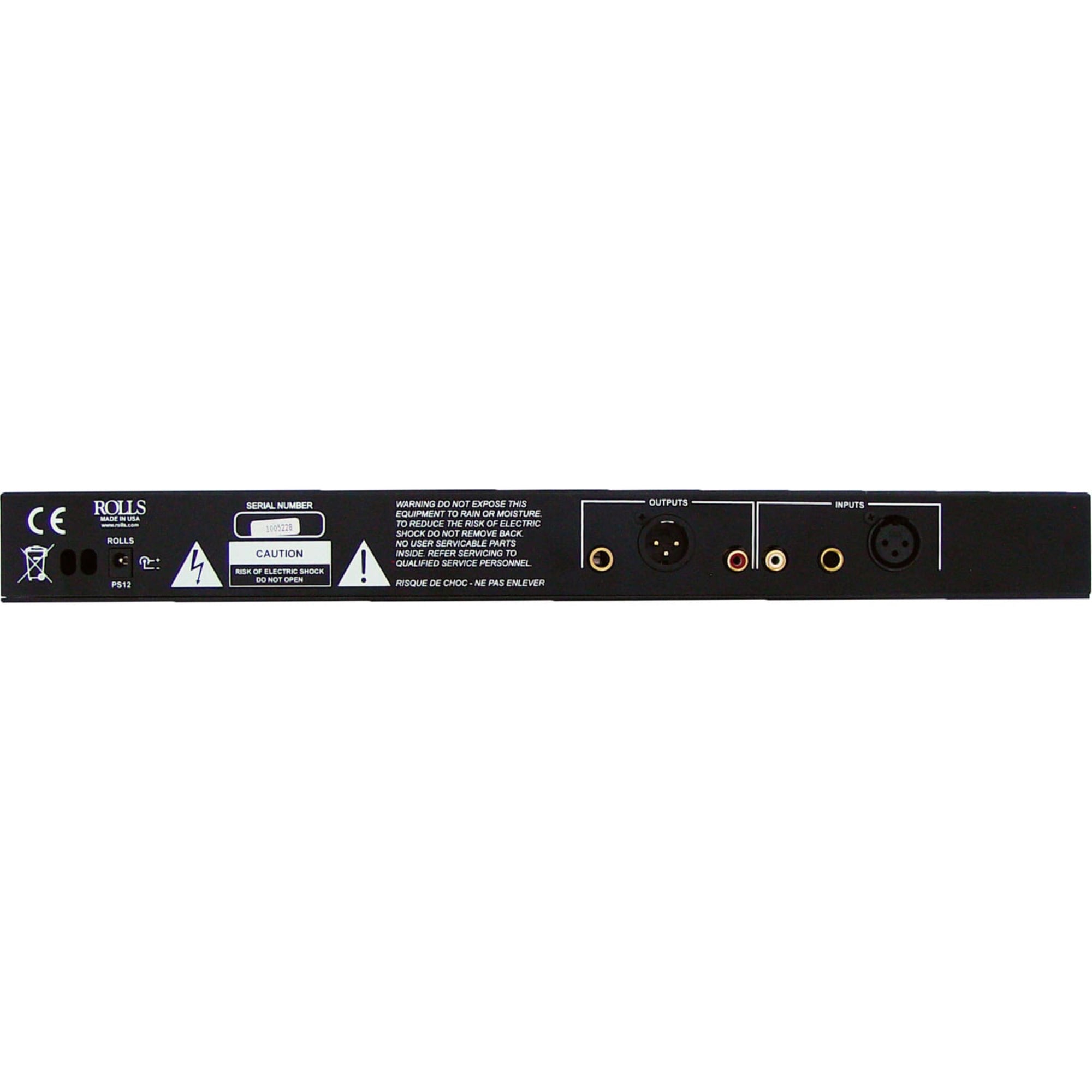 Rolls RPQ160b Parametric Equalizer