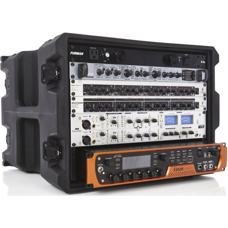 Gator Cases G-PRO-8U-19 Molded Audio Rack (8U, 19" Deep)