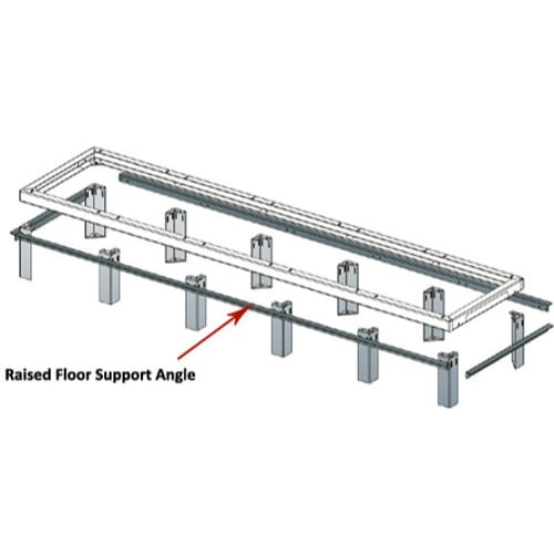 Middle Atlantic WANGLE-2 Raised Floor Support Angles