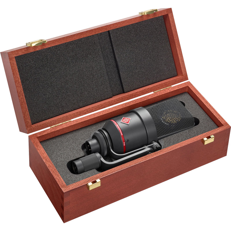 Neumann TLM 170 R Multi-Pattern Large Diaphragm Studio Condenser Microphone (Black)