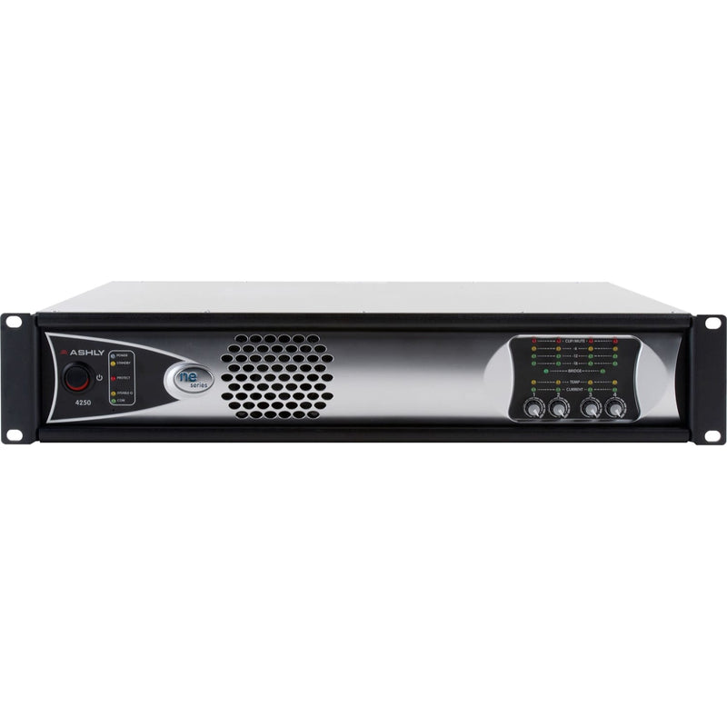 Ashly ne4250pe 4-Channel Network Amplifier with Protea DSP (4 x 250W @ 4 Ohms)