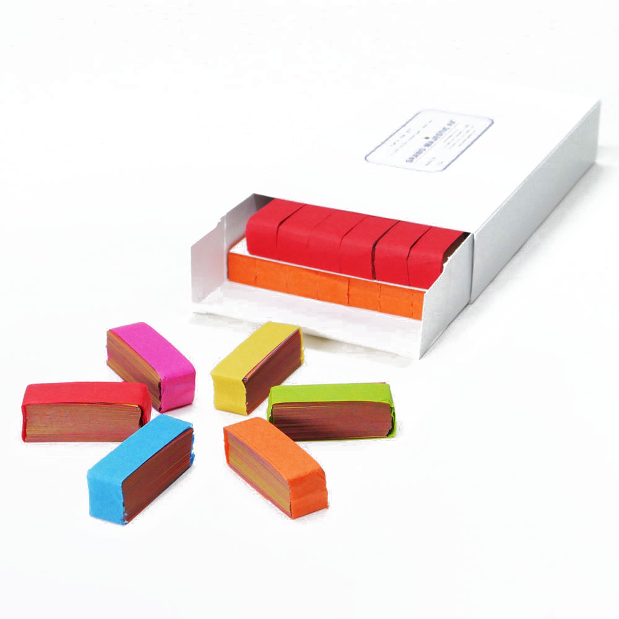 Grand Majestic FX Pro Fetti 1lb Box of Stacked Paper Confetti (Multi Color)