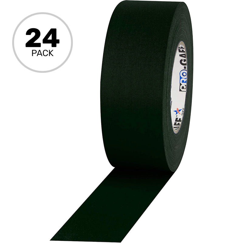 ProTapes Pro Gaff Premium Matte Cloth Gaffers Tape 2" x 55yds (Green, Case of 24)