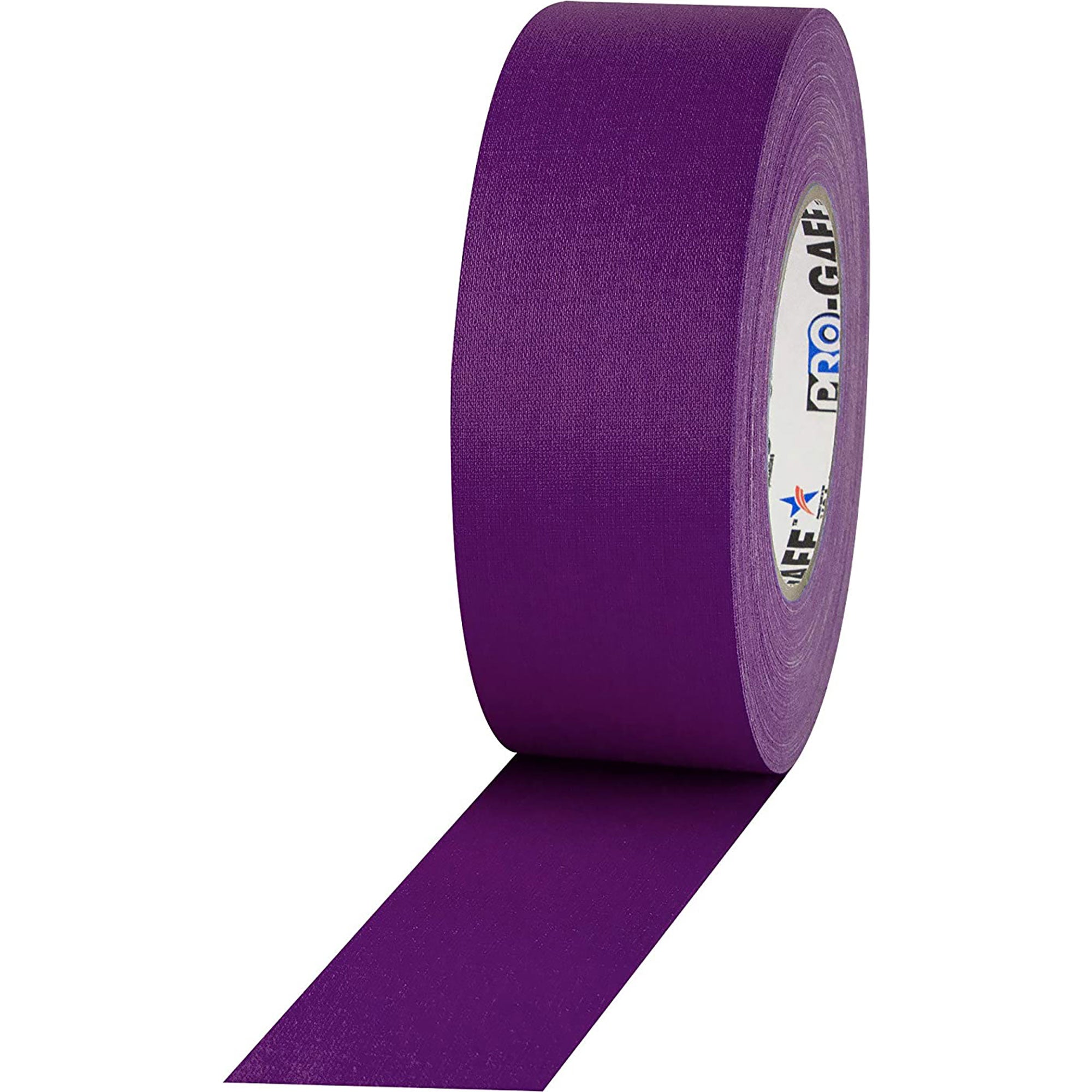 ProTapes Pro Gaff Premium Matte Cloth Gaffers Tape 2" x 55yds (Purple, Case of 24)
