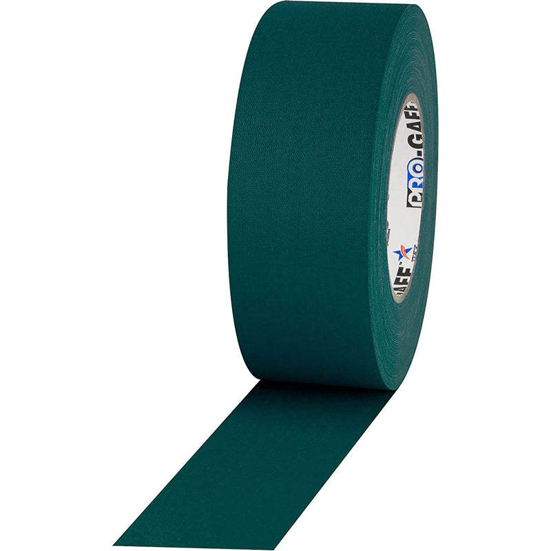 ProTapes Pro Gaff Premium Matte Cloth Gaffers Tape 2" x 55yds (Teal, Case of 24)