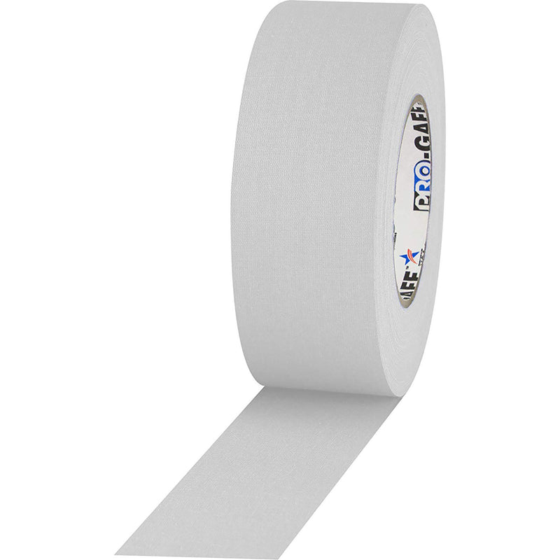ProTapes Pro Gaff Premium Matte Cloth Gaffers Tape 2" x 55yds (White)