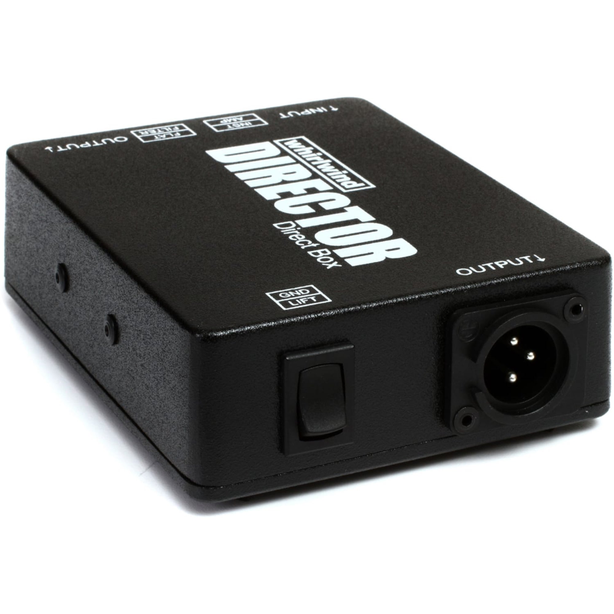 Whirlwind Director Direct Box Direct Box with Whirlwind TRHL-M Transformer
