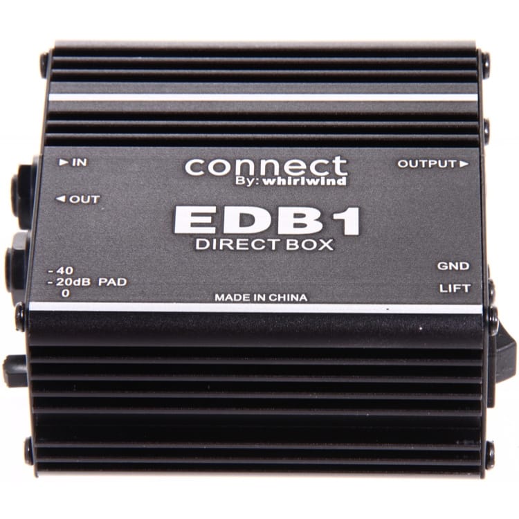 Whirlwind EDB1 Single Channel Economy Direct Box