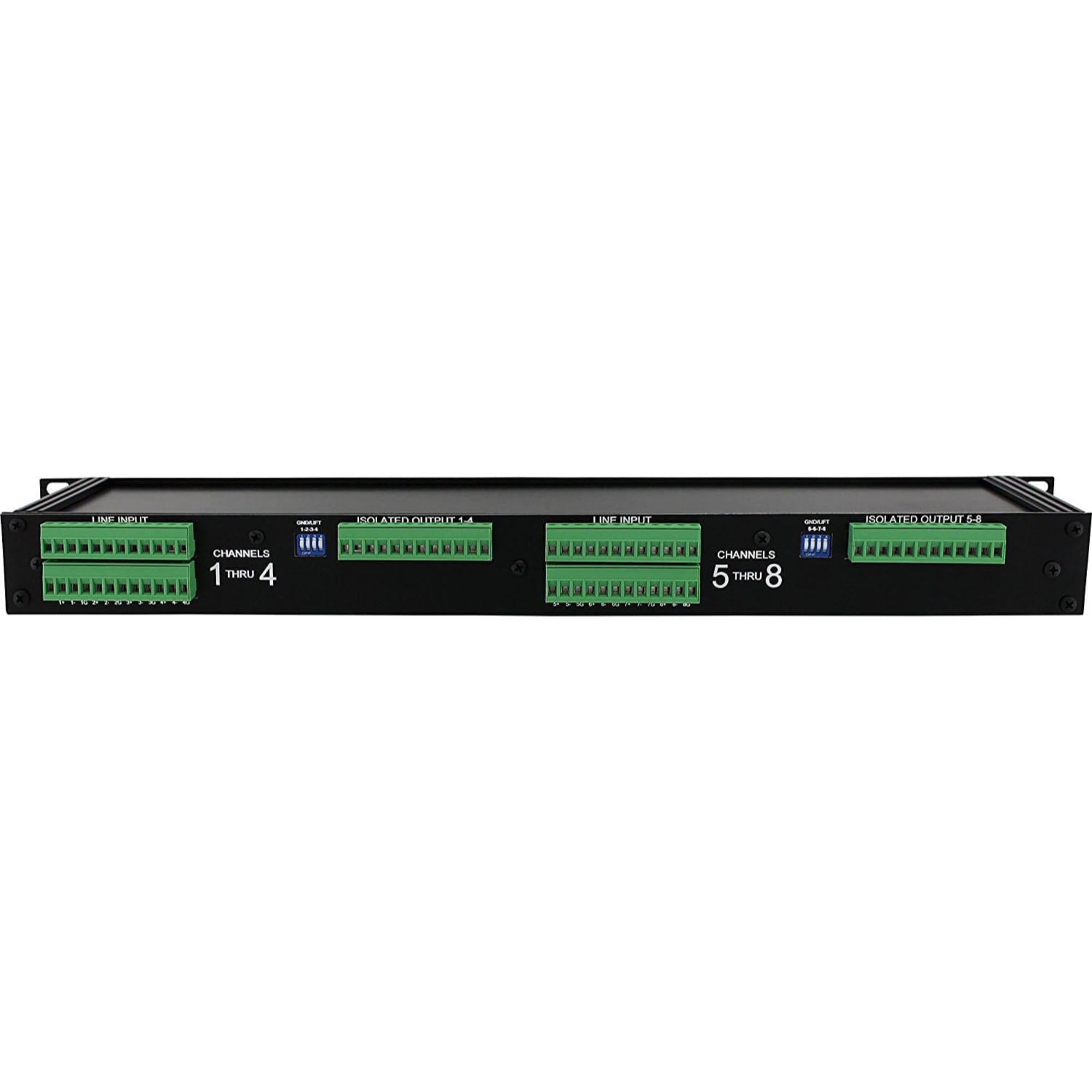 RapcoHorizon Pro Co LS82 8 Channel (2 Way) Rack Mount Line Splitter