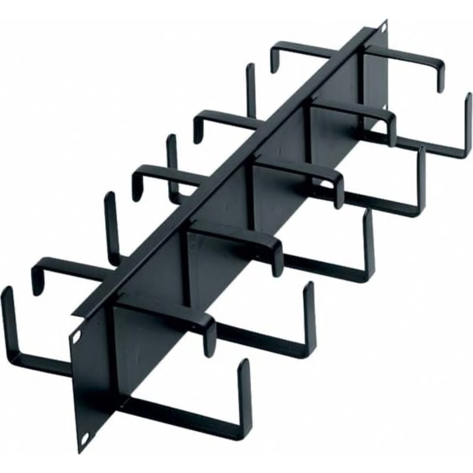 Middle Atlantic HCM-2DR Front & Rear D-Ring Horizontal Cable Manager 2U