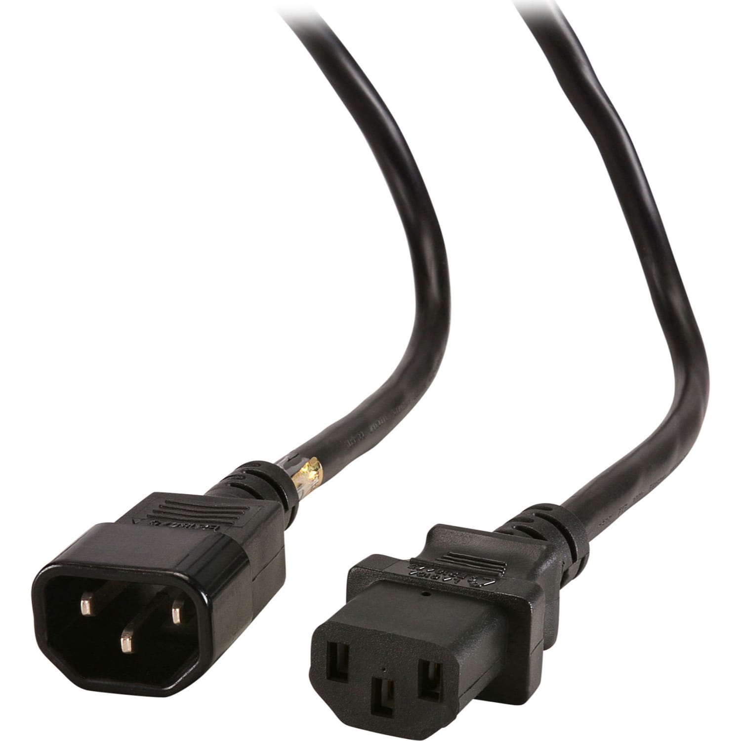 American DJ Accu-Cable ECCOM-3 Indoor-Outdoor IEC Extension Cord (3')