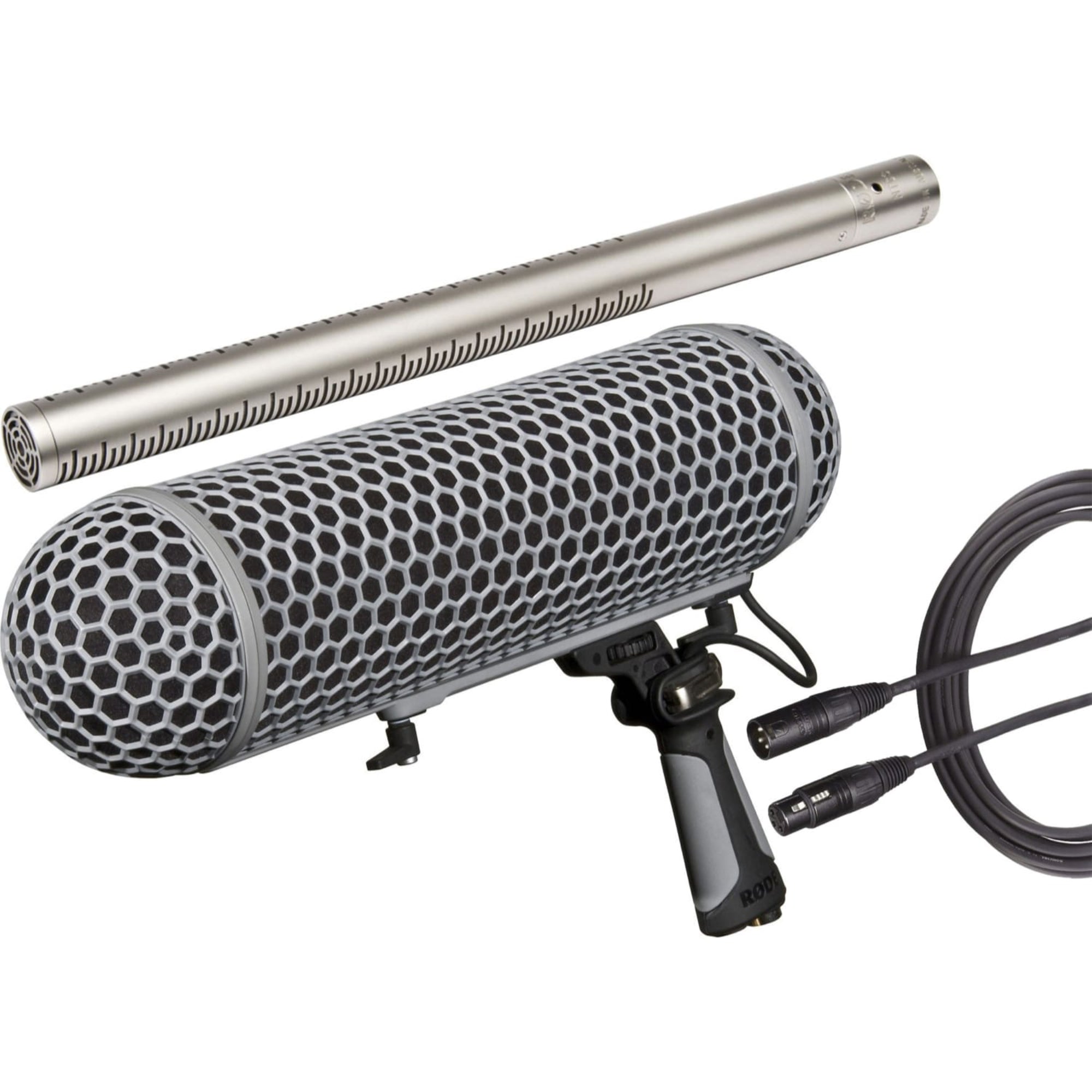 Rode NTG3 Shotgun Microphone Location Recording Kit (Satin Nickel, Power Bundle)
