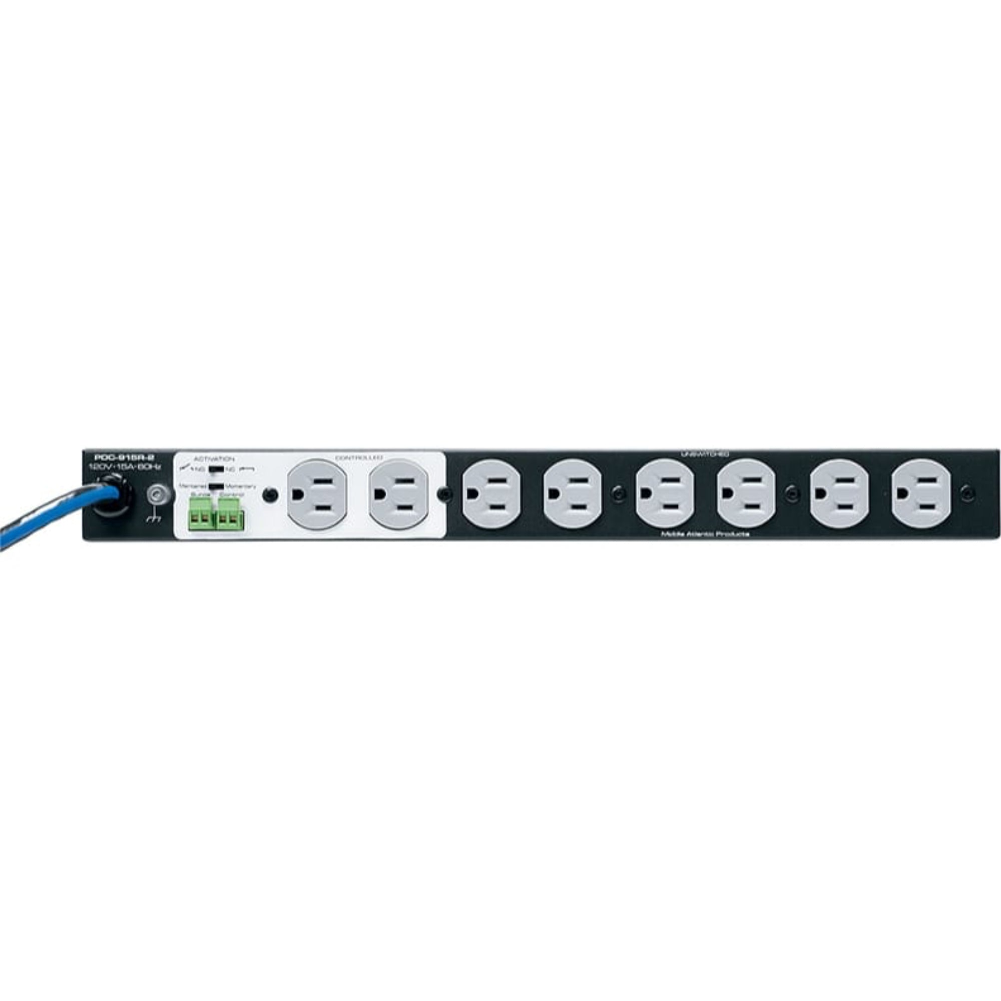 Middle Atlantic PDC-915R-2 Controlled Power Strip (9-Outlet, 15 Amp)