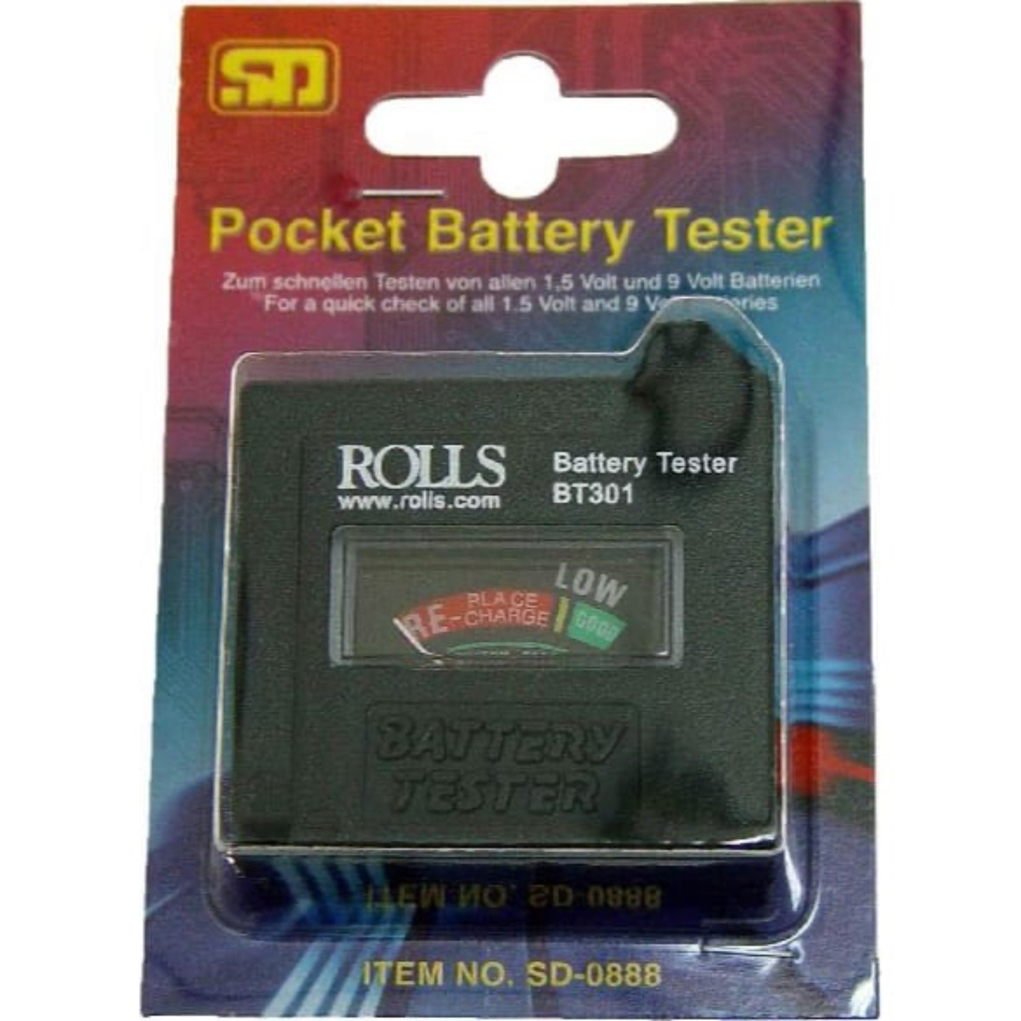 Rolls BT301 Battery Tester