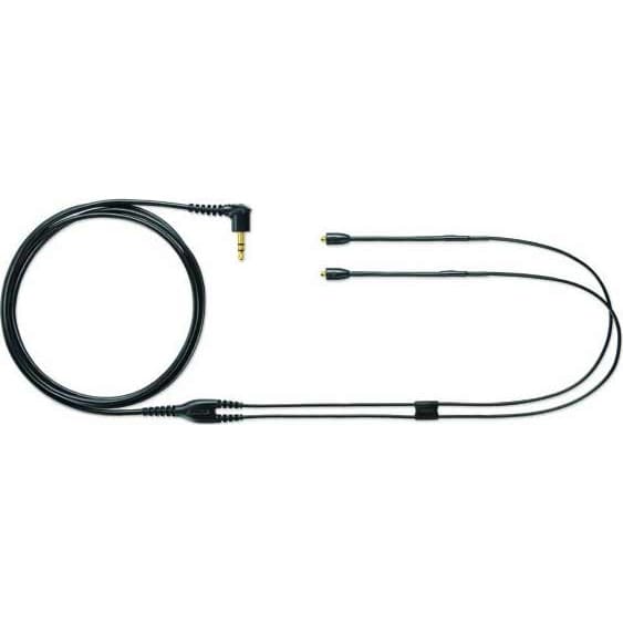 Shure EAC64BK Earphone Cable with Gold-Plated MMCX Connectors (Black, 64")