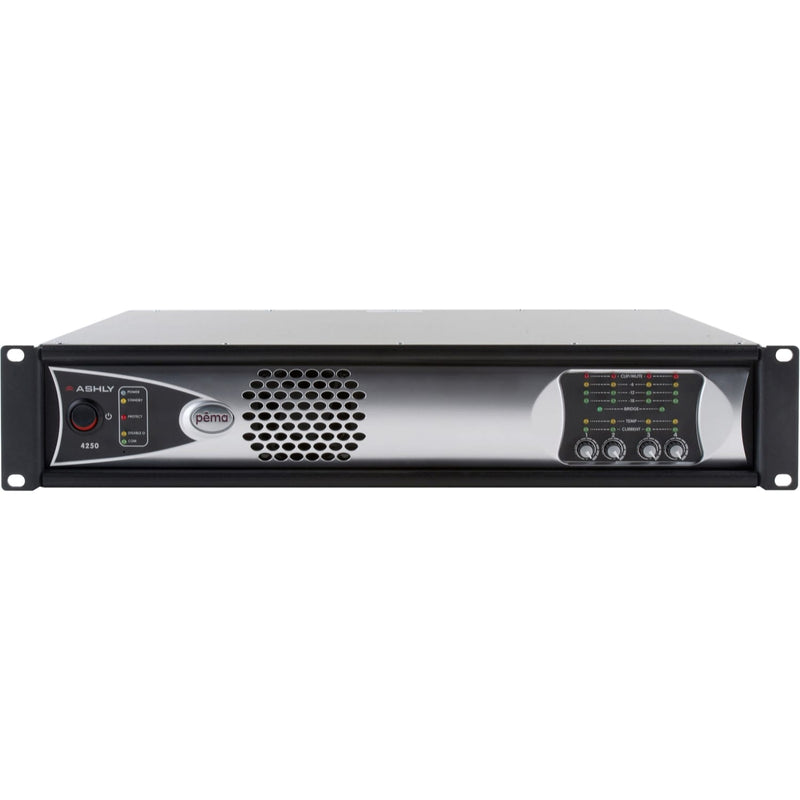 Ashly pema 4250.70 Network Power Amplifier with Protea DSP (4 x 250W @ 70V)