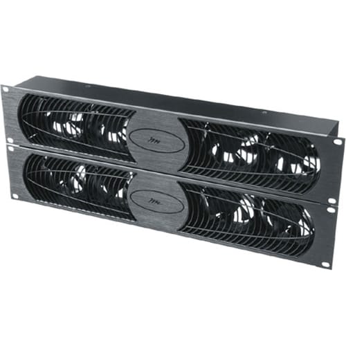 Middle Atlantic UQFP-4RA-I/O Intake and Exhaust Ultra Quiet Rack Fan Panels (8 Fans)