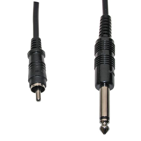 Mogami 3020 PuroFlex RCA Male to 1/4" Male TS Mono Audio Cable (20')