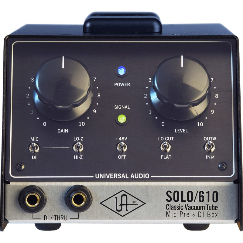 Universal Audio Solo/610 Classic Vacuum Tube Microphone Preamplifier and DI Box