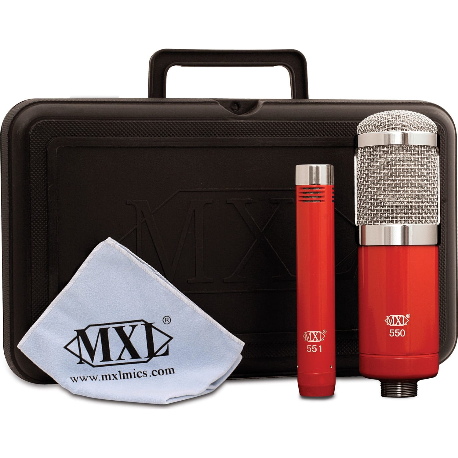MXL 550/551R Microphone Ensemble Kit