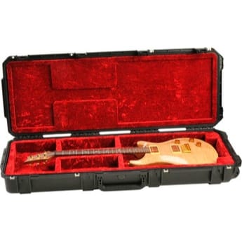 SKB 3i-4214-OP iSeries Waterproof Open Cavity Electric Guitar Case with Wheels