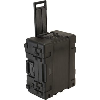 SKB 3R2217-10B-EW Roto-Molded Mil-Standard Waterproof Utility Case with Wheels (Empty)