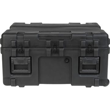 SKB 3R3025-15B-CW Roto-Molded Mil-Standard Waterproof Utility Case with Wheels (Cubed Foam)