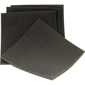 WindTech WSF-2 Windscreen Foam, 0.5" Thick, 12" x 12"