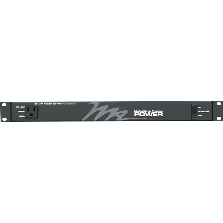 Middle Atlantic PD-920R-NS Rackmount Power Strip (9-Outlet, 20 Amp)