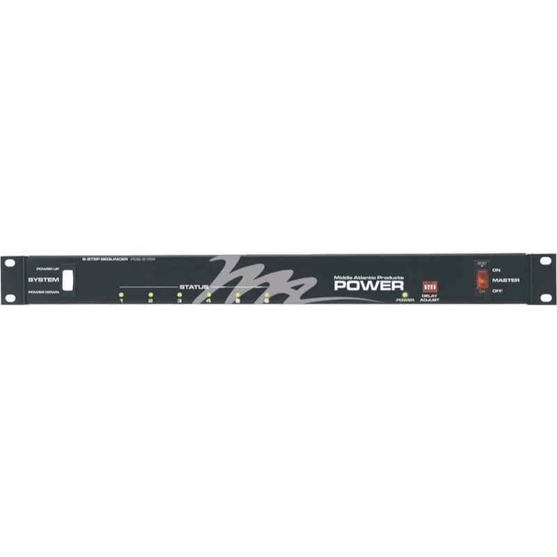 Middle Atlantic PDS-615R Rackmount Power Sequencer (6-Outlet, 15 Amp)