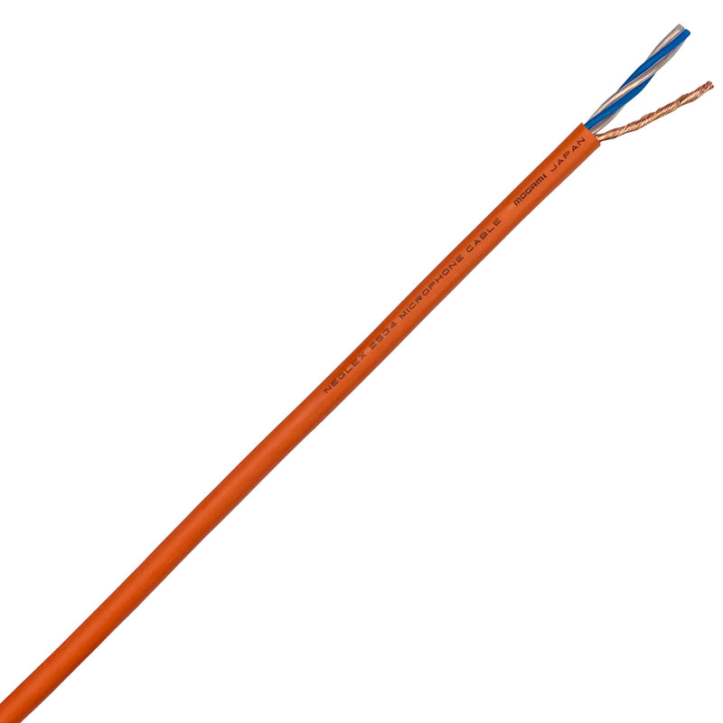 Mogami W2534 Neglex Quad Microphone Cable (Orange, By the Foot)
