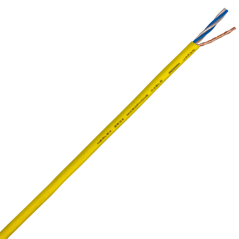 Mogami W2534 Neglex Quad Microphone Cable (Yellow, By the Foot)