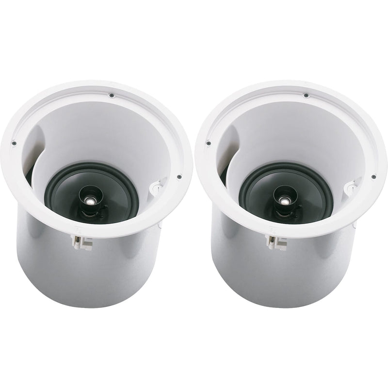 Electro-Voice EVID-C8.2HC Coaxial Installation Speaker (White, Pair)