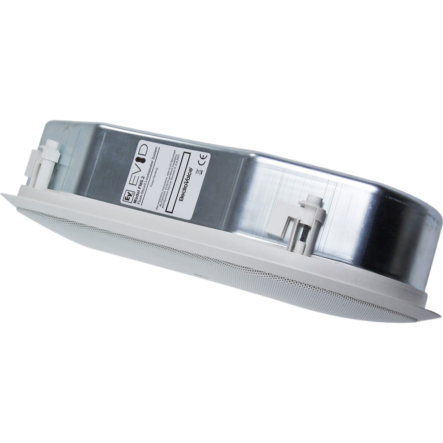 Electro-Voice EVID FM6.2 Dual 6" Flush‑Mount In-Wall Loudspeaker (White)