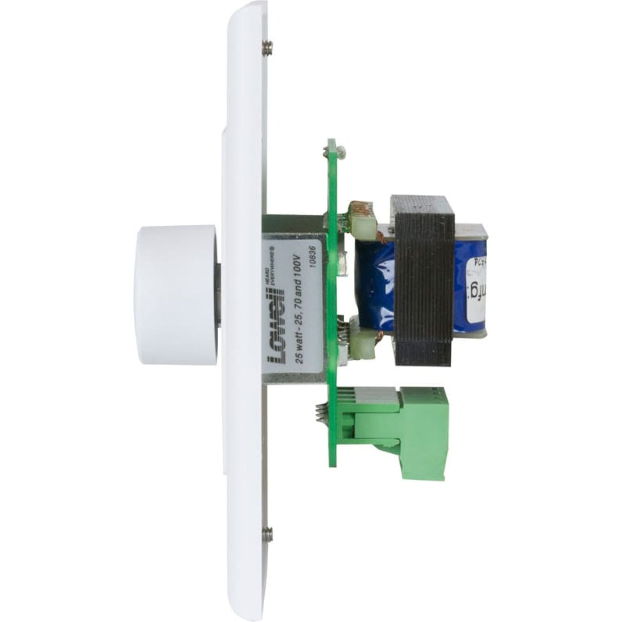 Lowell 25LVC-DW Single Gang 25W Volume Attenuator (Decora White)