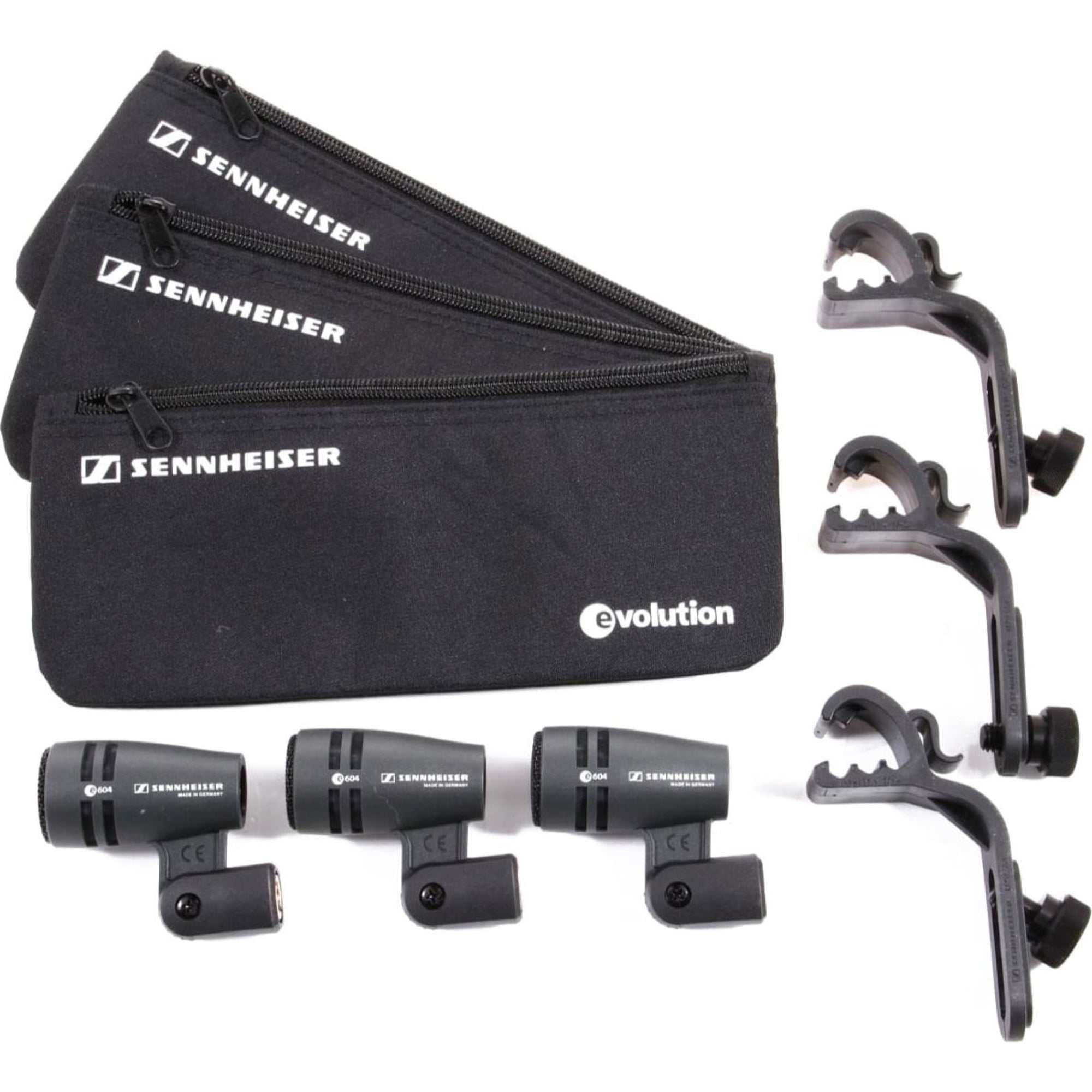 Sennheiser e604 Cardioid Instrument Microphone (3 Pack)