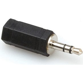 Hosa GMP-500 2.5mm TRS Female to 3.5mm TRS Male Adapter
