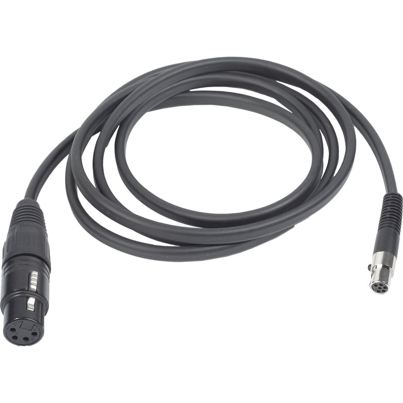 AKG MK HS XLR 4D Detachable Cable for AKG HSD Headsets with 4-Pin Female XLR Connector (5.2 to 7.5')
