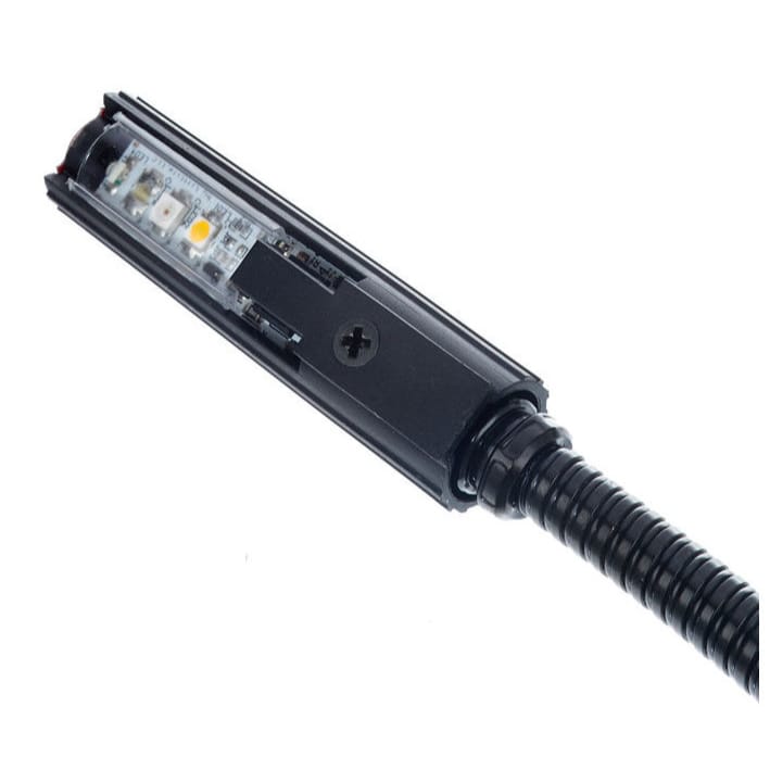 Littlite 12XR-4-LED Gooseneck LED Lamp with 4-pin Right Angle XLR Connector (12")