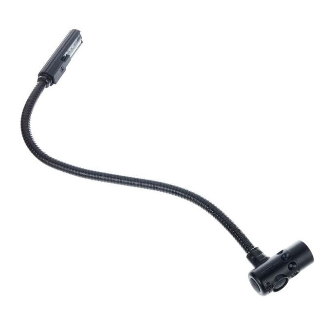 Littlite 12XR-4-LED Gooseneck LED Lamp with 4-pin Right Angle XLR Connector (12")