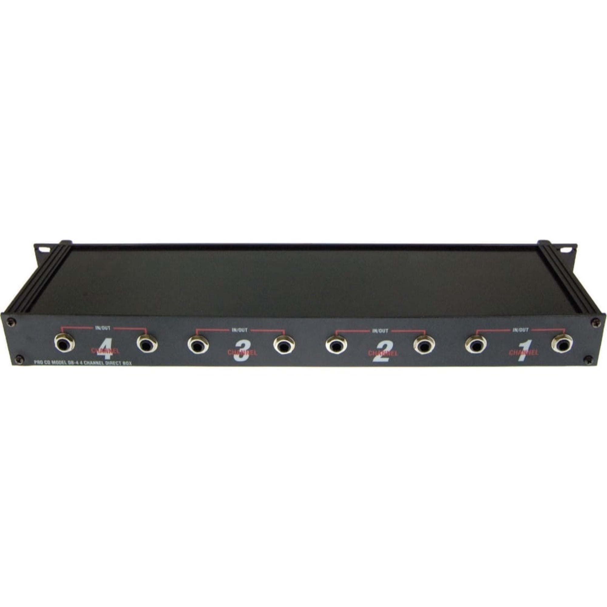 RapcoHorizon Pro Co DB4A 4-Channel Rackmount Direct Box