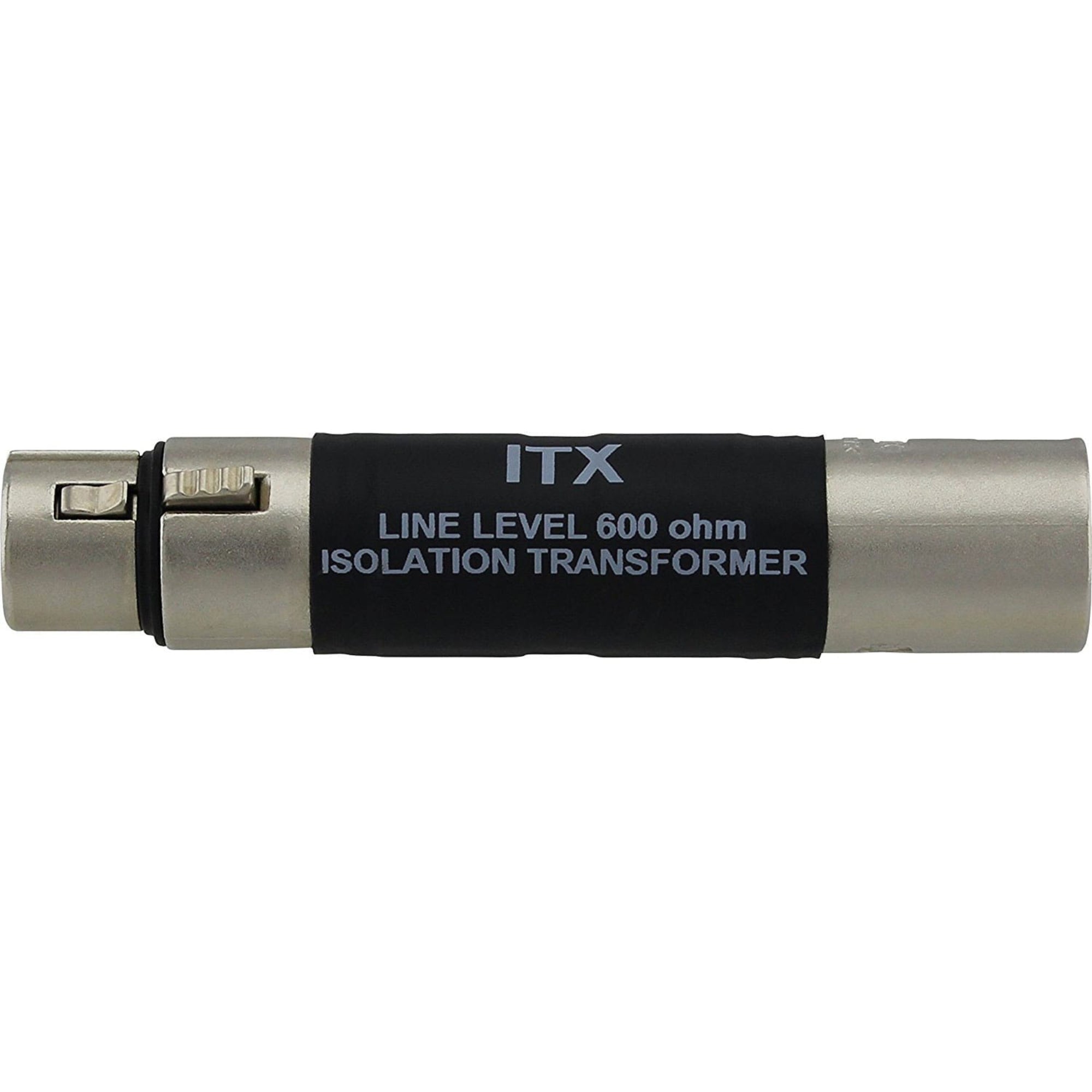 RapcoHorizon Pro Co ITX In-Line Male XLR to Female XLR Isolation Transformer