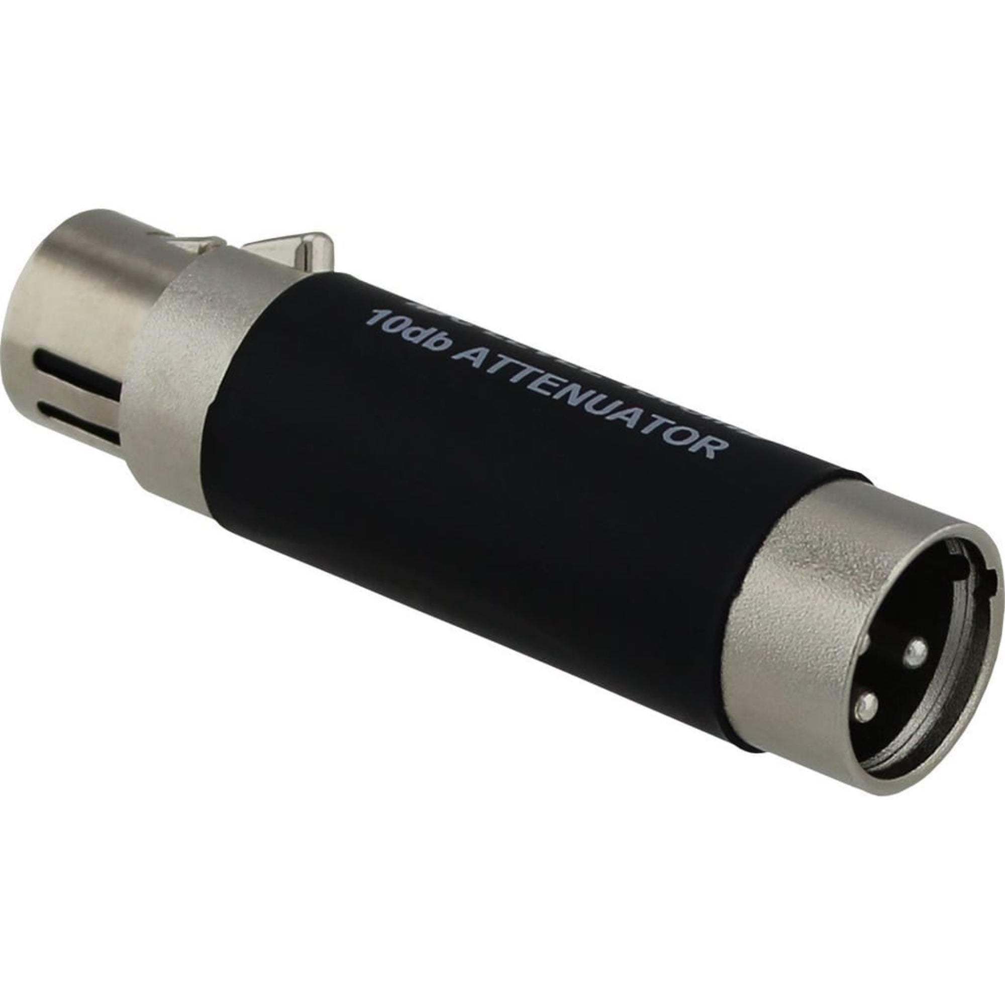 RapcoHorizon Pro Co MAX10 In-Line Pad with 10 dB of Mic Attenuation, XLR Male to Female