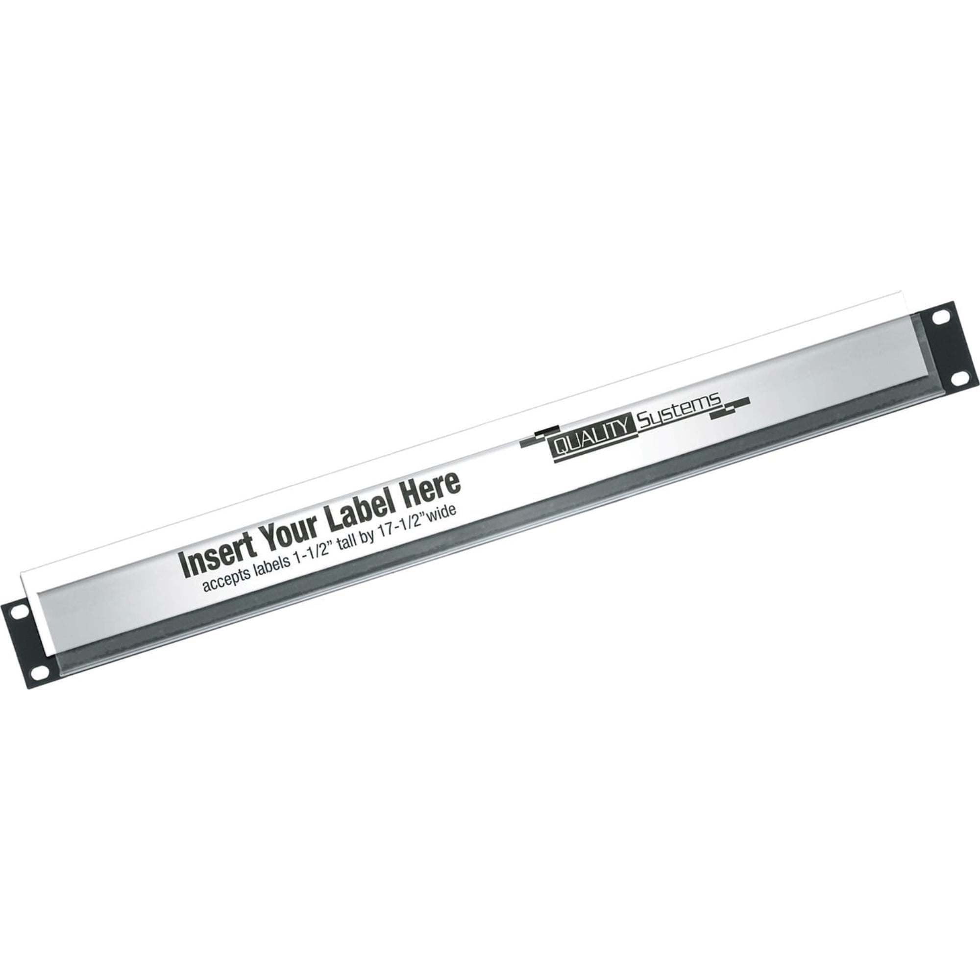 Middle Atlantic PBL1-ID Aluminum Blank Rack Panel with ID Strip 1U