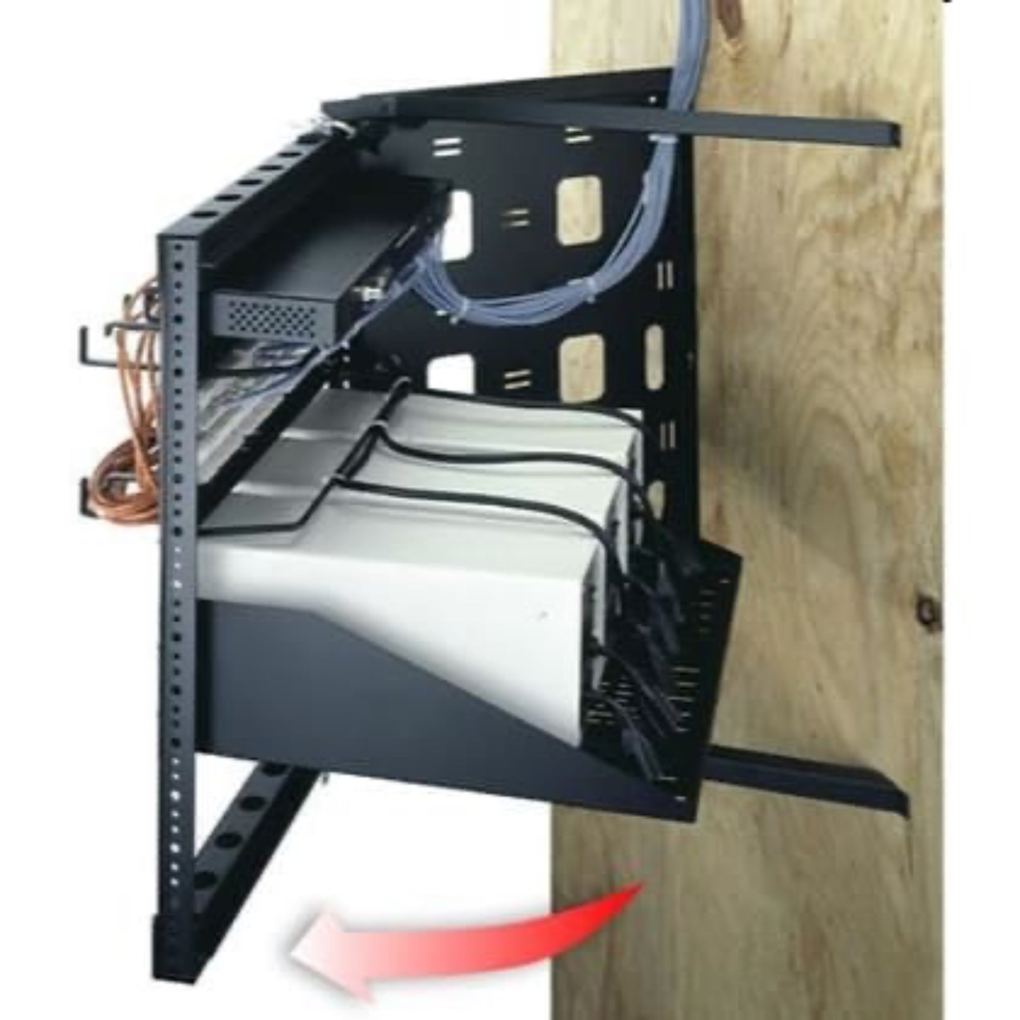 Middle Atlantic SFR-12-12 Swing Frame Rack 12U (12" Deep)