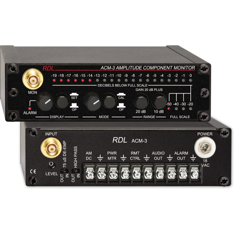RDL ACM-3 Amplitude Component Monitor