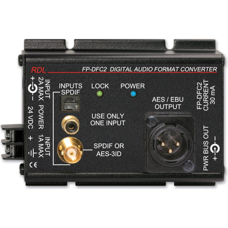 RDL FP-DFC2 Digital Audio Format Converter (24/192)